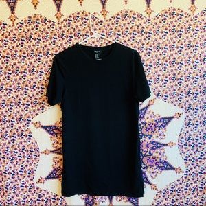 Black Forever21 Tshirt Dress